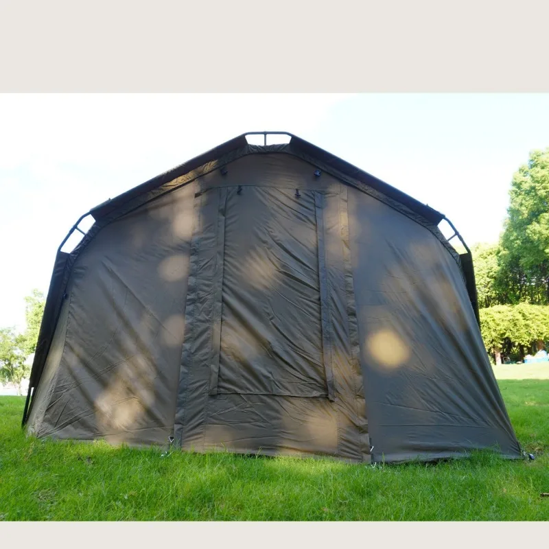 Angelzelt im europäischen Stil, robuster Karpfen, wasserdicht für mehrere Personen, Oxford-Stoff, großes Zelt