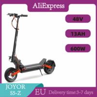 JOYOR S5-Z Electric Scooter, 48V 13Ah Battery, 600W Motor, 10*3-inch Tires, 25km/h Speed, 40-55km Range, Front & Rear Disc Brake