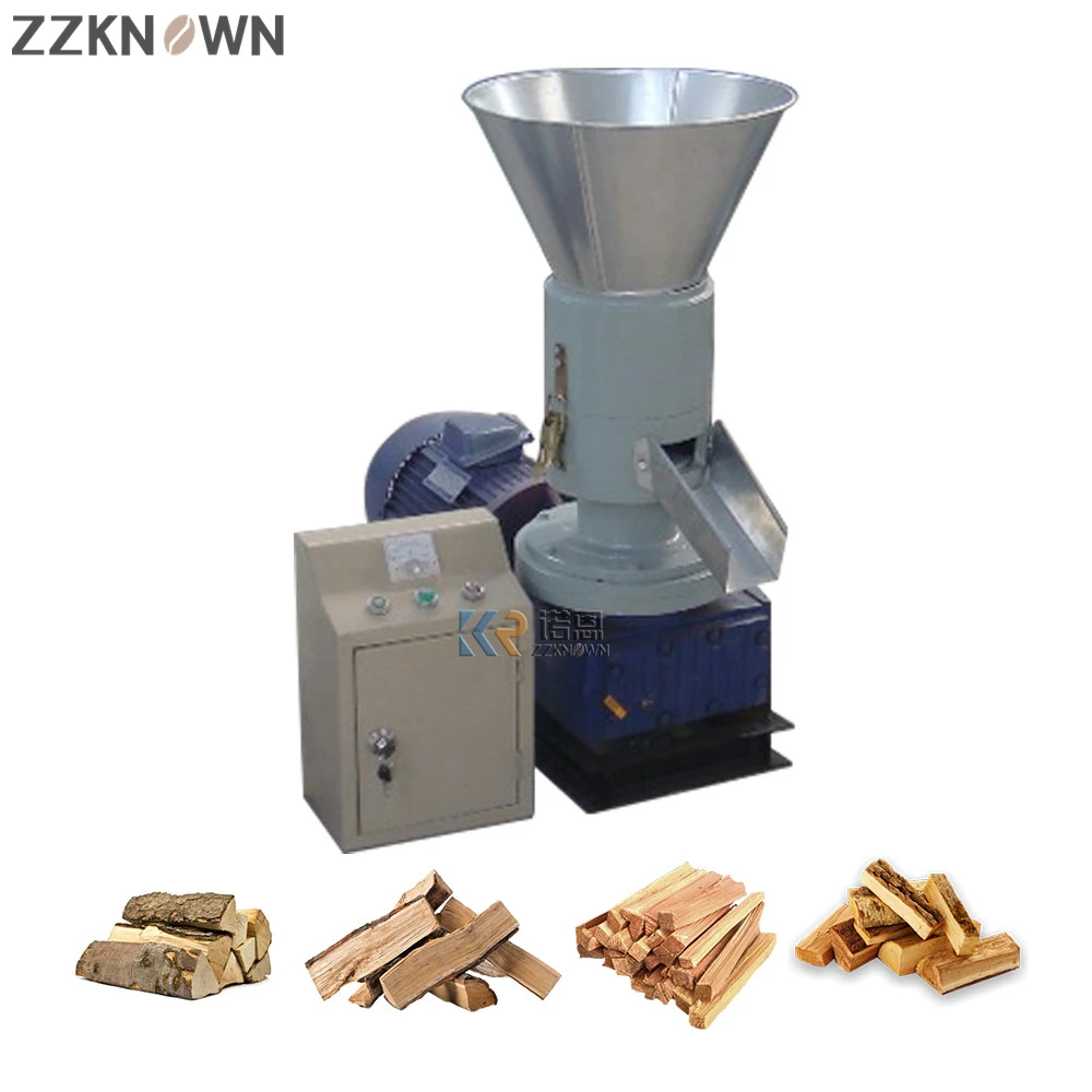 300-500kg/h Animal Poultry Feed Pellets Pelletizer Pakistan  Biomass Fuel Wood Pellet Making Machine