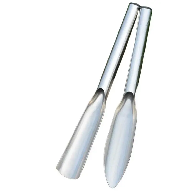 Stainless Steel Garden Shovel Mini Hand Trowel Leaf Spade For Potting Planting Vegetable Weeding Beach Gardening Work