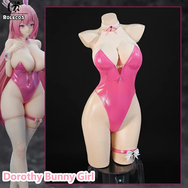 

ROLECOS Nikke Anime Cosplay Costume Dorothy-themed Bunny Girl Cosplay Costume Sexy Costume Halloween Costume