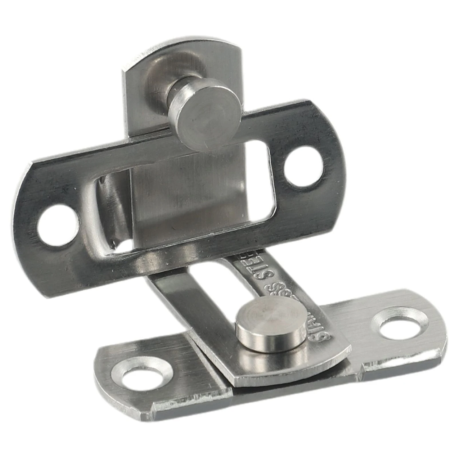 3Inch Door Lock Guard Latch Bolt 90Degree StainlessSteel Toggle Latch Sliding Barn Door Locks Wine Cabinet Closet Right Angle