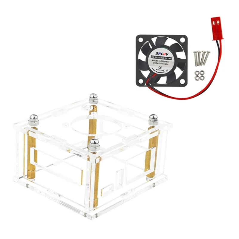 

Sturdy Acrylic Case for Orange 3 Development Board Enclosure Development Board Protective Shells Accessories B0KA