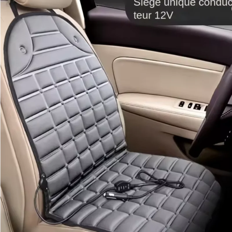 Heated Car Seat Cushion Electric Fast Heating 12V For Winter Vehicle Use Compact Warm Pad Accessories Auto Car