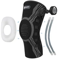 Rodillera Inteligente Kuangmi – Perilla Ajustable para un Ajuste Personalizado, Alivio para Artritis y Menisco, Estabilidad Articular para Deportes y Uso Diario