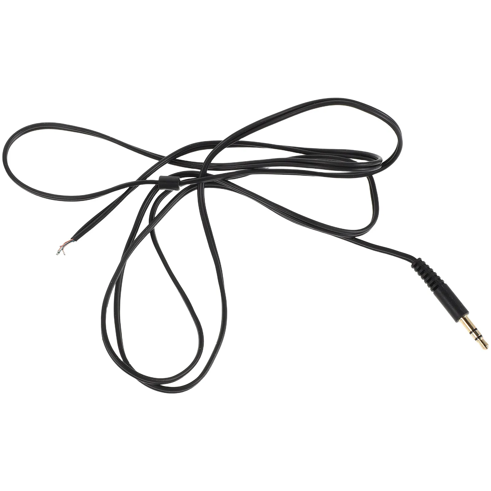 1.5m Earphone Replacement Wire 3.5mm Jack Headset Cord for DIY Headphone Cable Repair Audio Transmission Distortion Free view 6