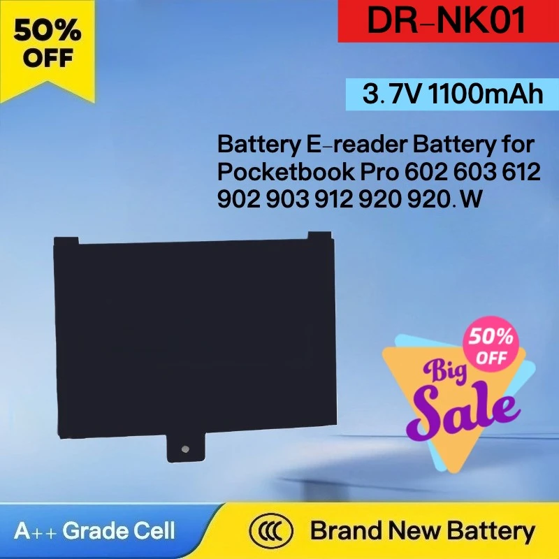 1100mAh DR-NK01 Battery E-reader Battery for Pocketbook Pro 602 603 612 902 903 912 920 920.W Digital Batteries