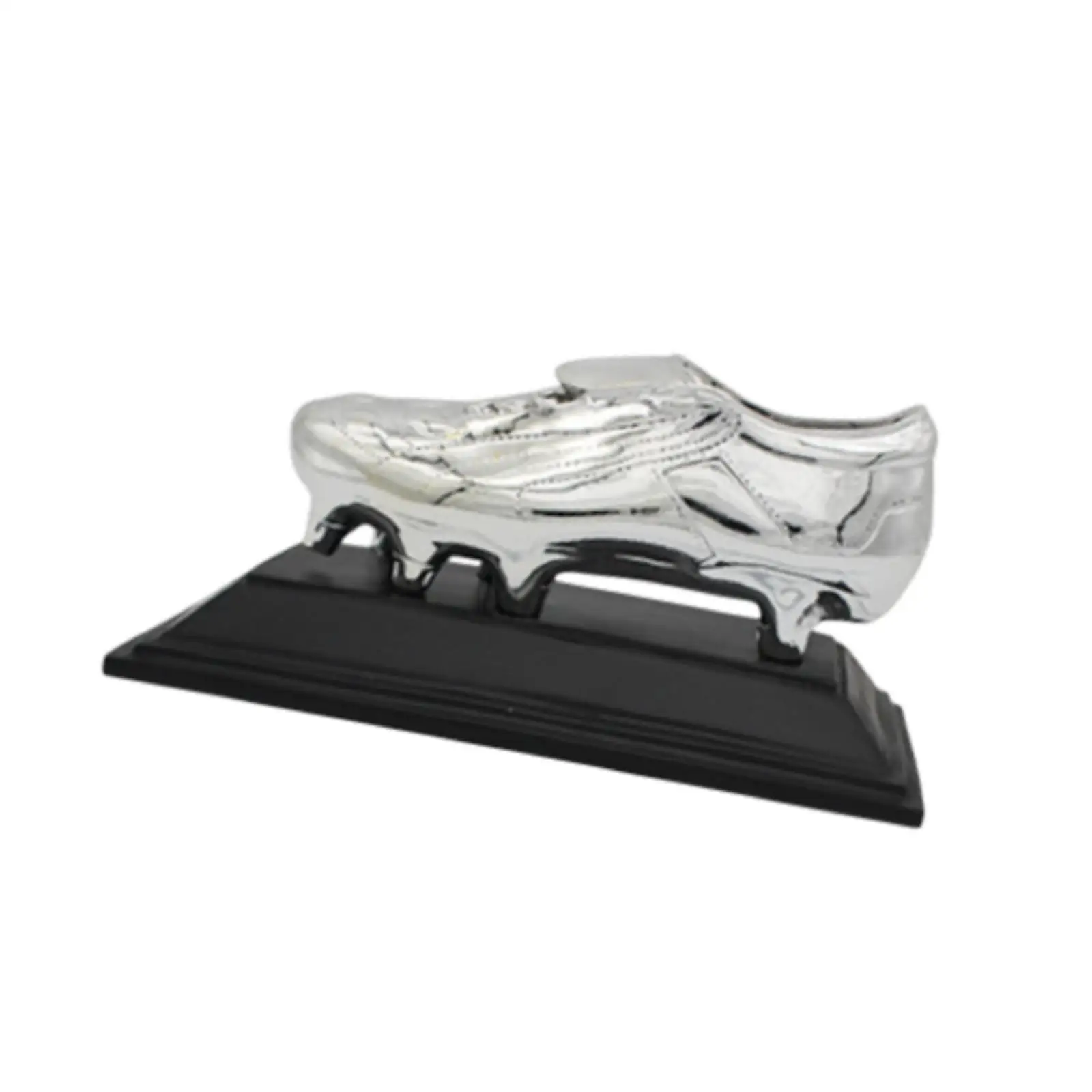 Gold Boot Soccer Trophy Figurine Collectible Statue Decorative Soccer Trophy