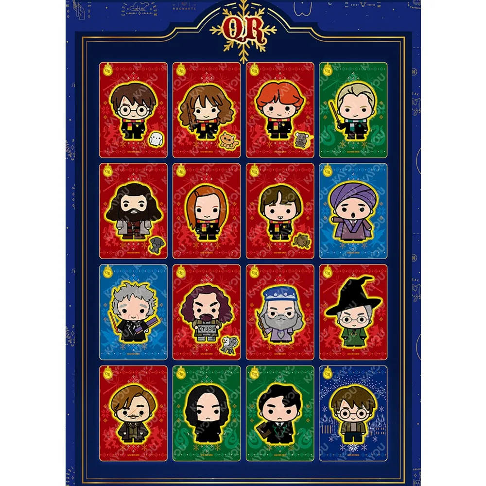 بطاقات مجموعة KAYOU Harry Potter الأصلية عالية الجودة لشخصية الفيلم الشعبي مميزة حصرية نادرة محدودة بطاقة هدية عيد الميلاد