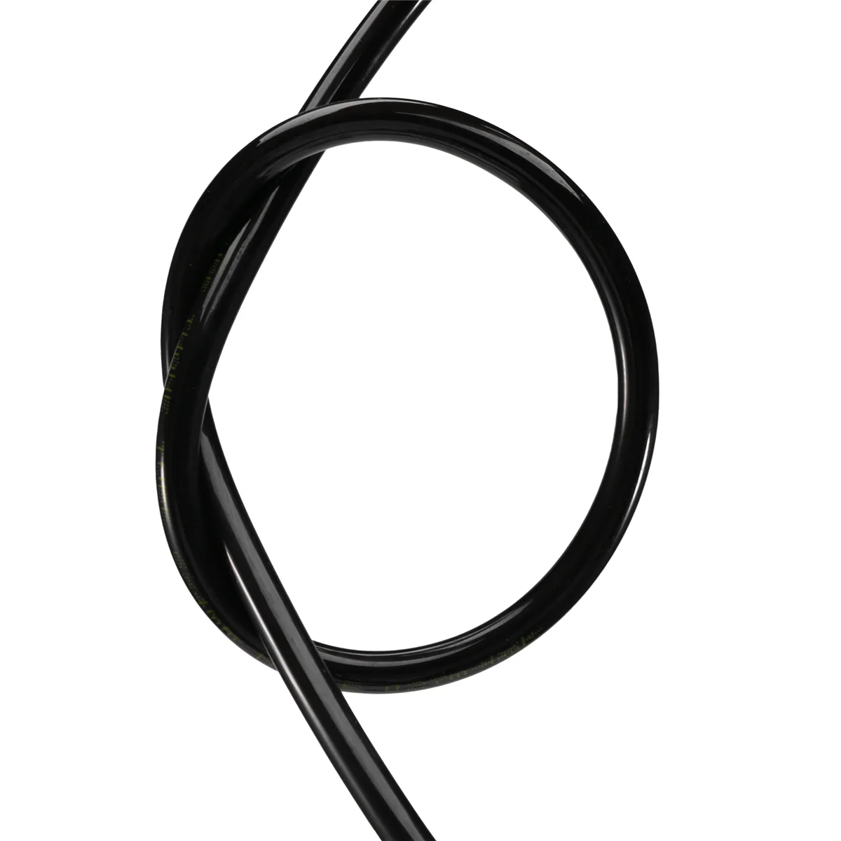 A44T6mm x 4mm ضاغط الهواء الهوائي PU خرطوم الأنابيب 3 أمتار أسود