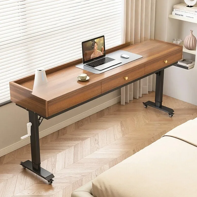 

Cross bed table removable, lift table computer table