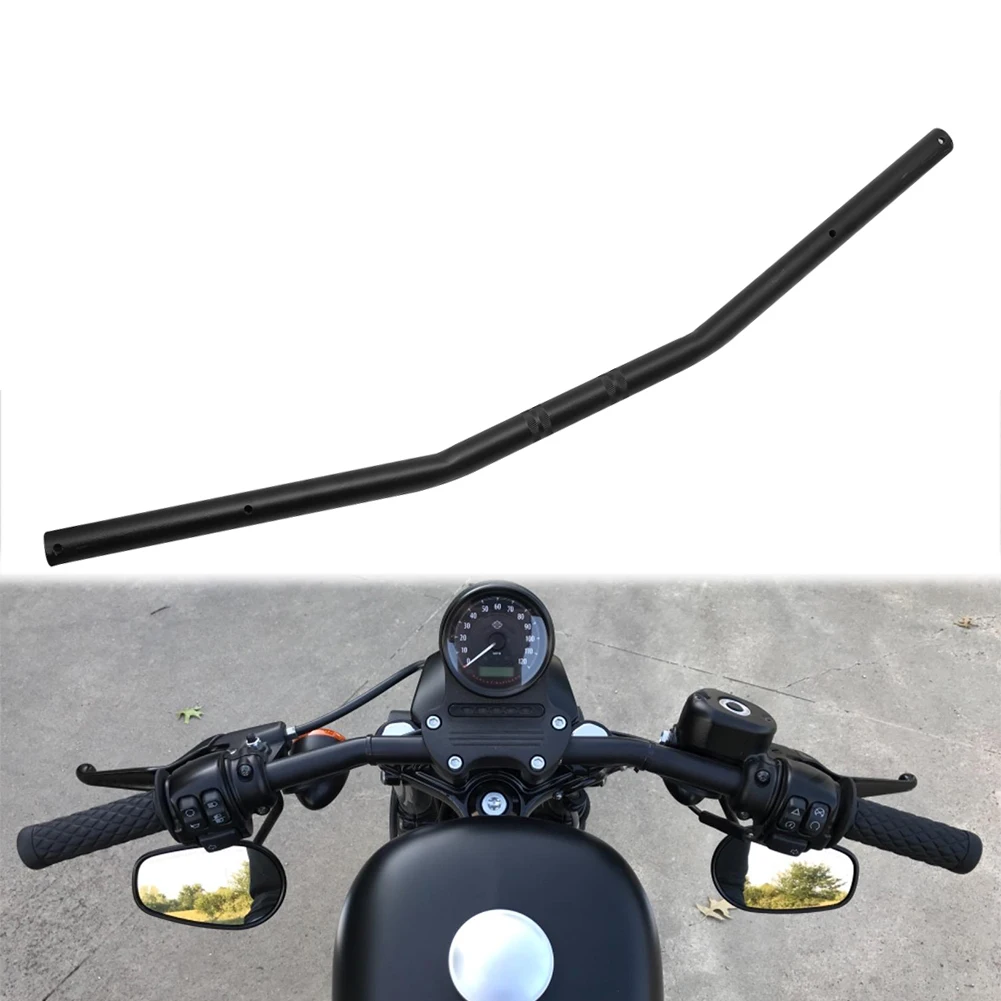 

Motorcycle Handlebar 7/8" 22mm Black Drag Straight Bar Cafe Racer for Honda Kawasaki Yamaha Suzuki Harley Chopper Bobber