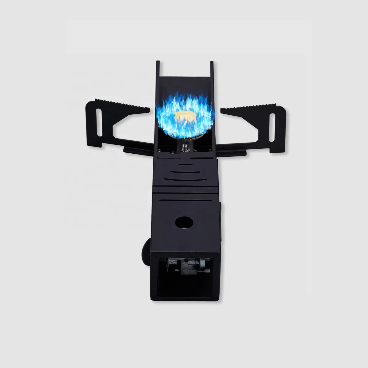 

2.1KW Foldable Camping Stove | Windproof Cooker with Piezo Ignition Safety Lock 1.2KG Lightweight for Hiking BBQ