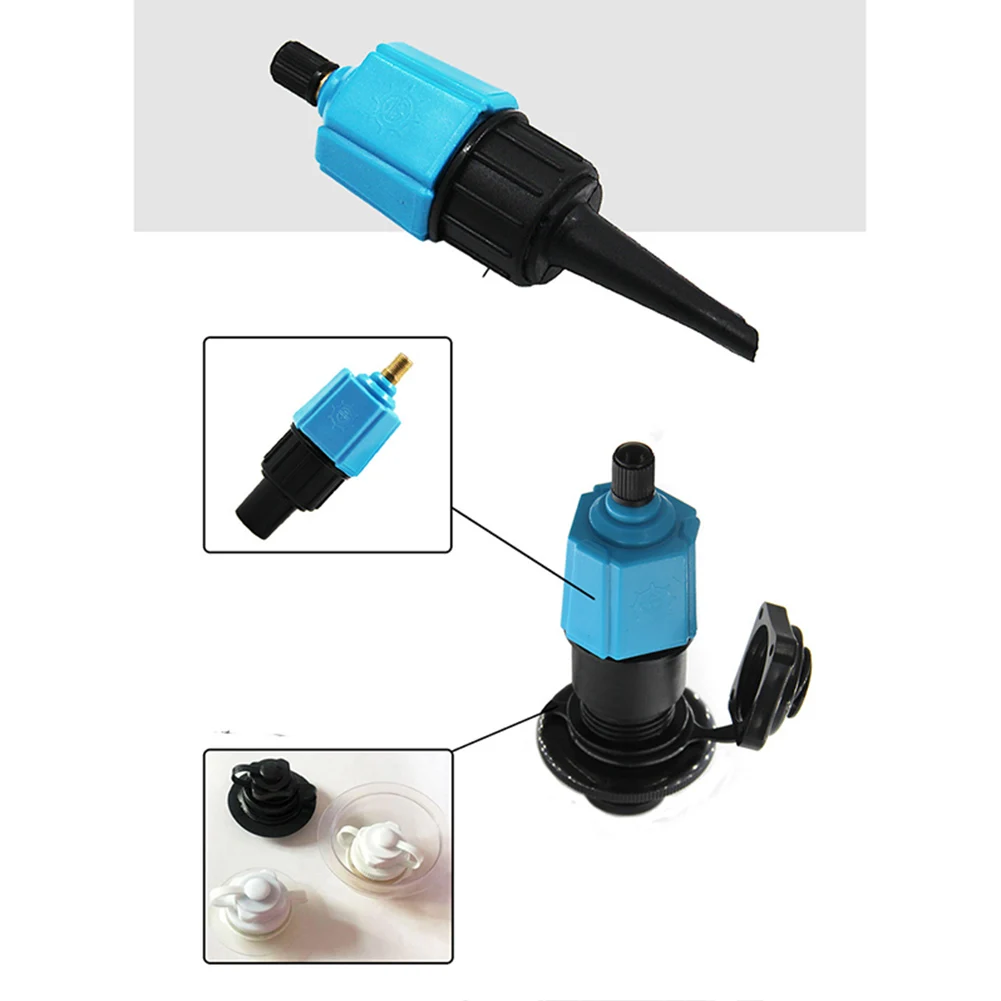 Brand New Adapter Air Valve Nozzle For Air Pumps Inflatable Bed Kayaking Canoeing Nylon Material Sporting Goods