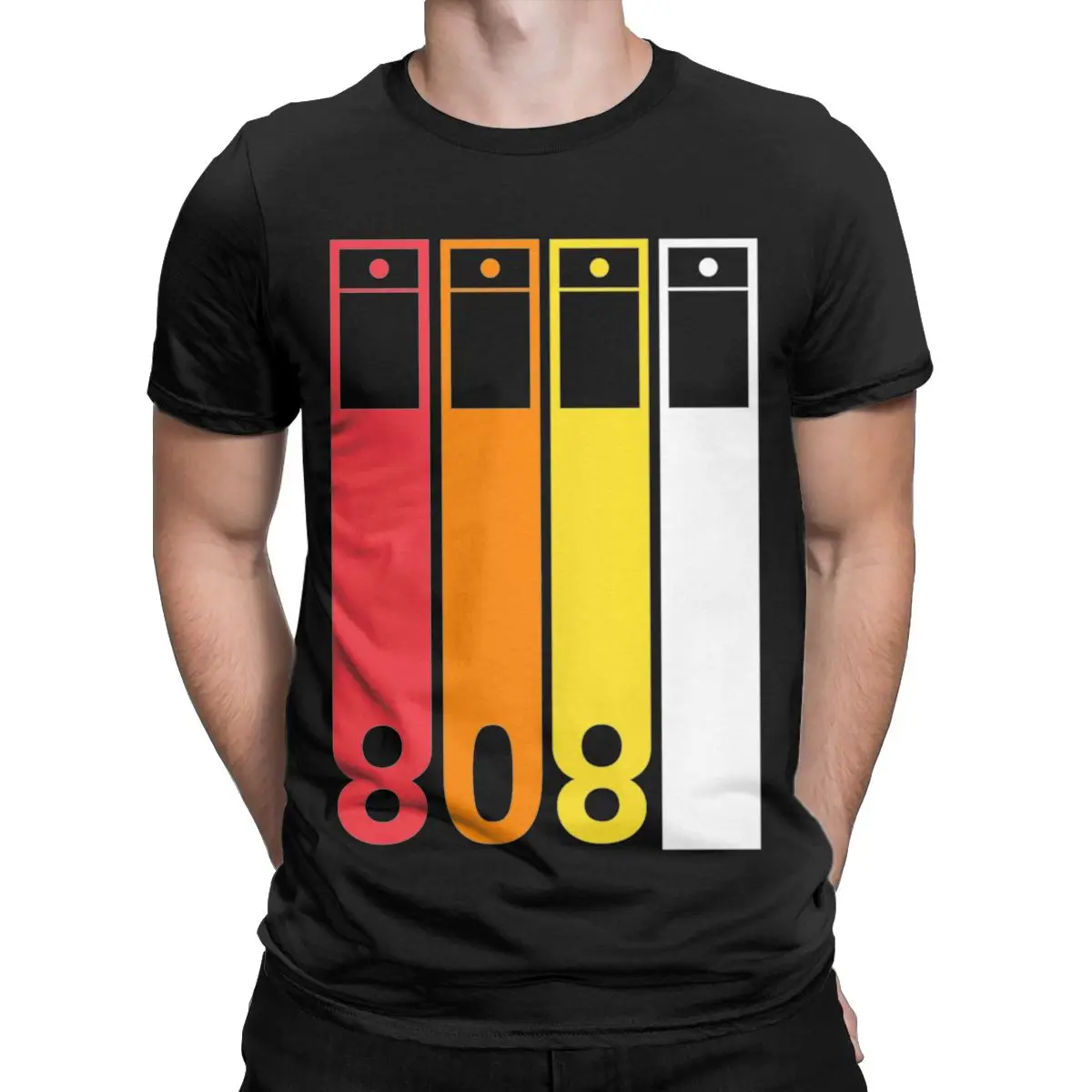 Summer Roland TR 808 Drum Machine Men Women's T Shirt DJ Music Outfits Tee Shirt T-Shirts Cotton Graphic Printed Clothing