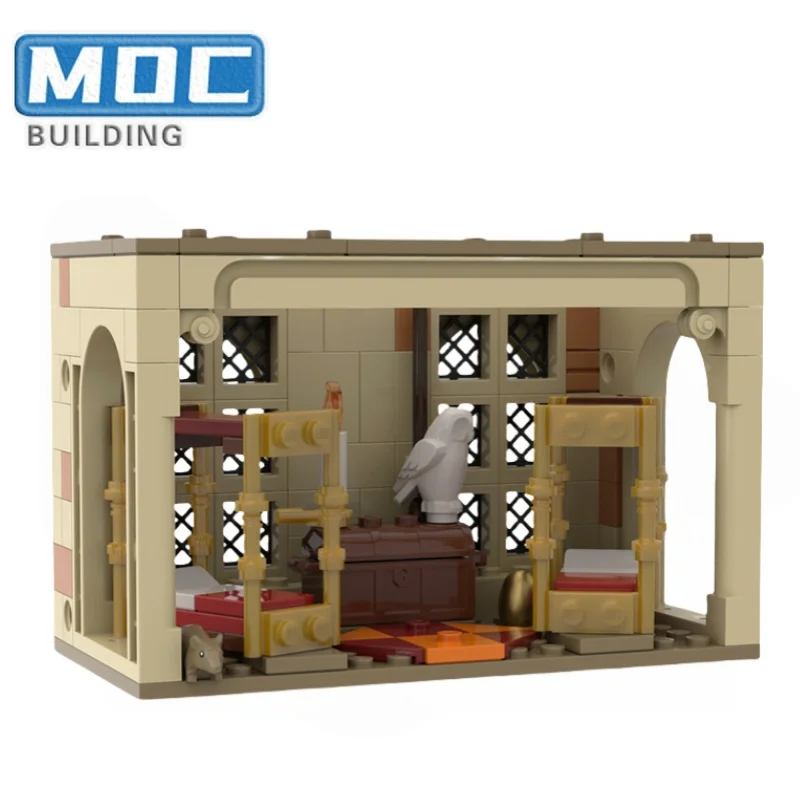 

Популярный сериал MOC для общежитий, изготовлен из АБС-пластика. Отличный подарок на выбор для тех, кто любит строительных блоков.