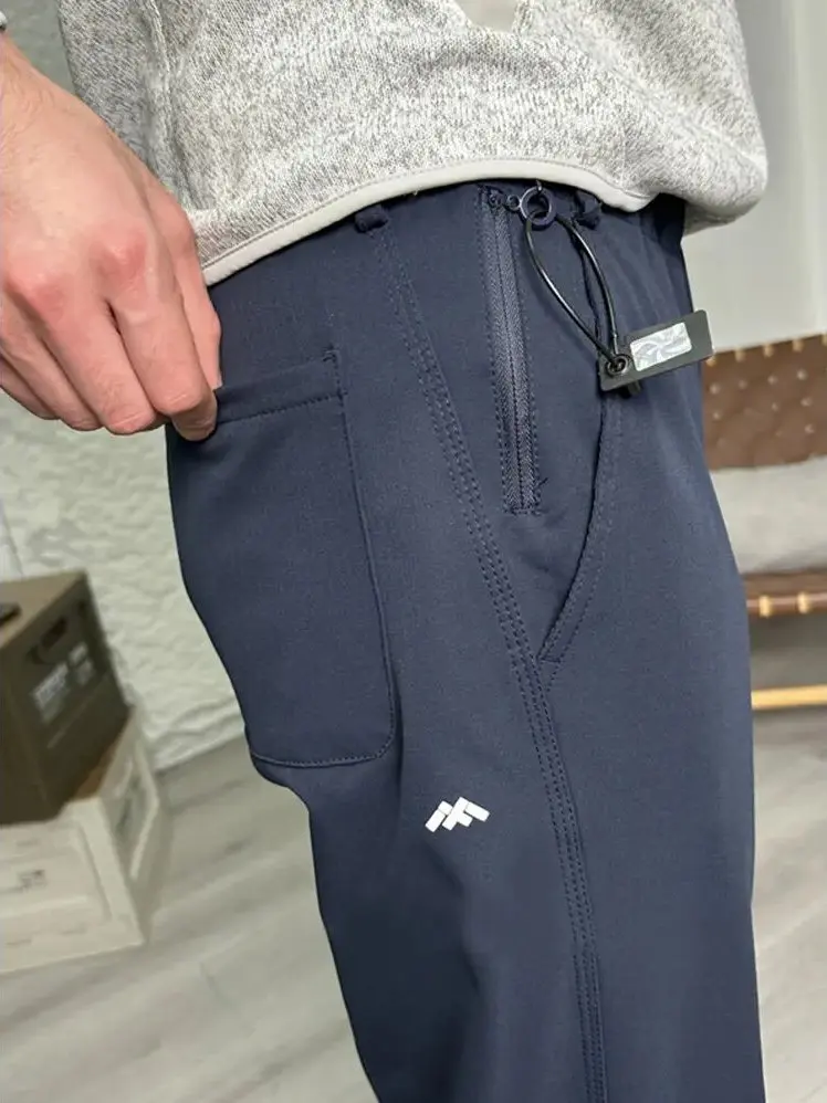 

Брюки унисекс больших размеров в американском уличном стиле, свободного кроя, для работы и повседневной носки, осенне-зимние, ветрозащитные, для активного отдыха