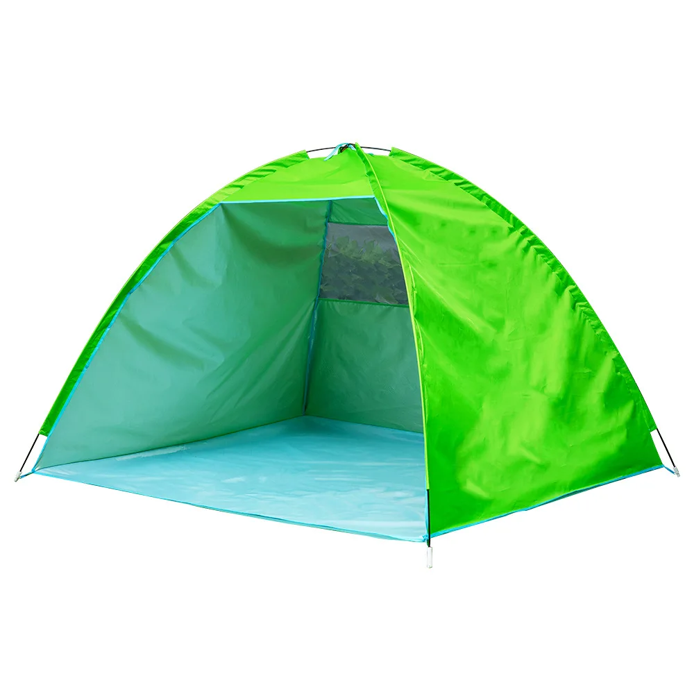 Customized sugar game tent waterproof and silver coated outdoor quick-open installation-free tent