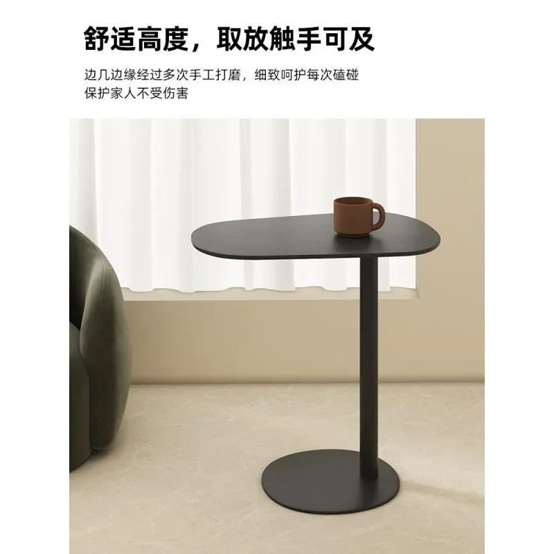 Coffee Table Silent Style Sofa Small Apartment Side Table Mobile Modern Simple Iron Table