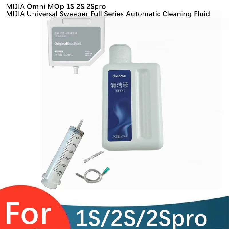 Liquido detergente speciale per pavimenti originale da 300ML per XIAOMI MIJIA Omni Robot aspirapolvere Mop 1S 2 Pro accessori