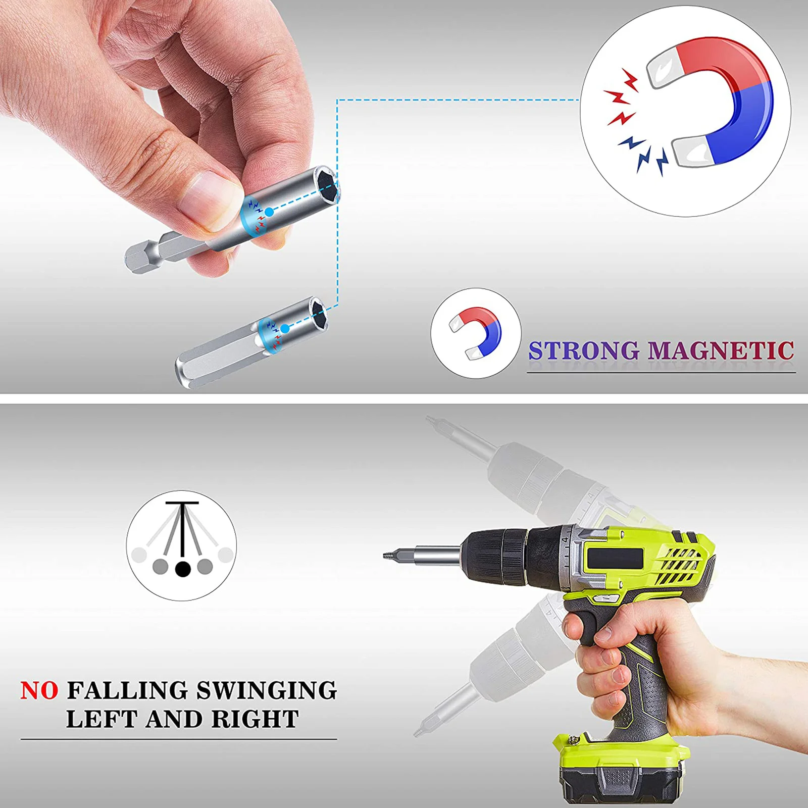 

22Pcs Damaged Screw Extractor Kit High Quality Steel Broken Bolt Remover Portable Storage Box Lock Function Stripped Screw