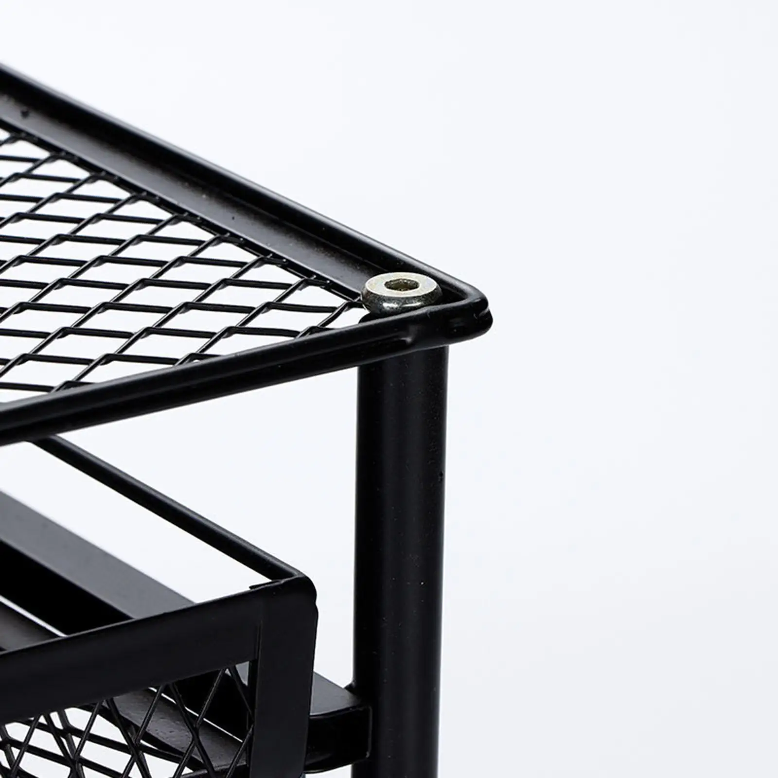 Spice Rack 3 Tiers Multifunctional Condiment Organizer Rack Spice Storage Holder for Tabletop Restaurant Bathroom Household Cafe