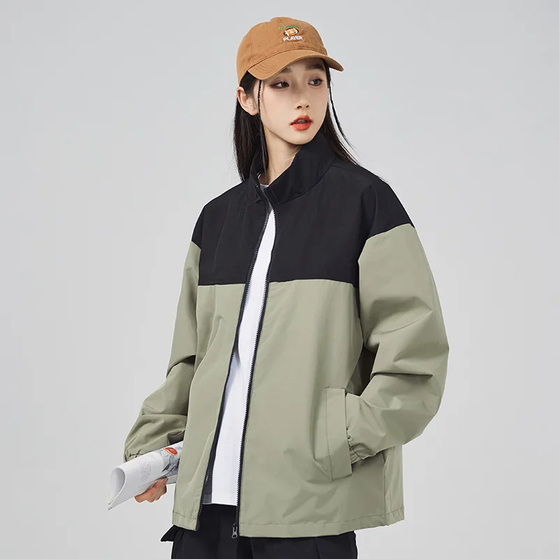 2025年春秋新作 防風防水 スポーツスタンドカラージャケット メンズ