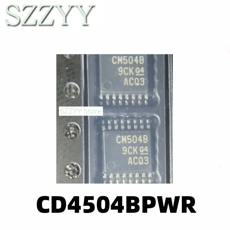 5PCS CD4504 CD4504BPWR CM504B TSSOP16 packaged six way level voltage converter chip