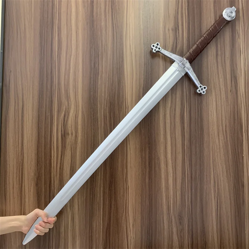 1:1 Paladin Sword Weapon Cosplay Wild Hunt Sword Alice Eredin White Wolf Prop Role Play Safety PU Wizard Aerondight Jewel Sword