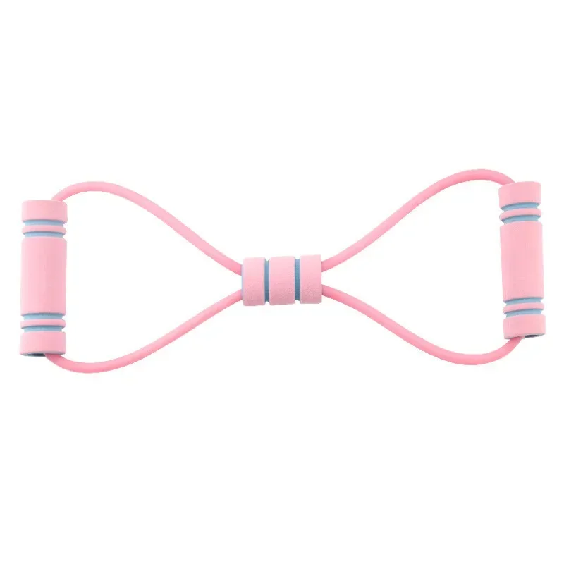 Yoga Elastic Band Home Fitness Equipment Portable Upgraded Shoulder Opening And Back Beautification 8-Line Tension Rope