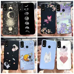 For Honor 9X Premium Case Lovely Astronaut Soft Silicone Back Phone Cases For Honor 9X STK-LX1 Cover For Honor 9X Lite Protector