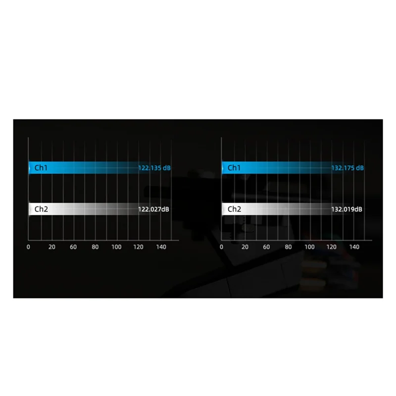 A32T-Audio Adapter Dual Chip CS43198+CT7601 Portable Professional Amplifier Dark Grey