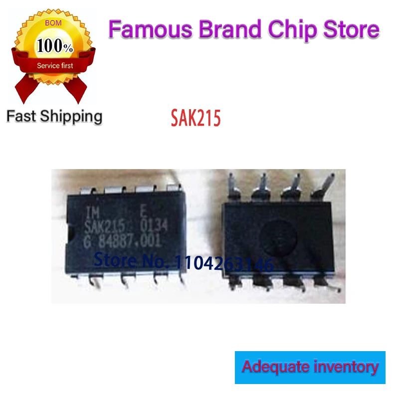 5 pçs/lote Novo Original SAK215 215 DIP8 em estoque