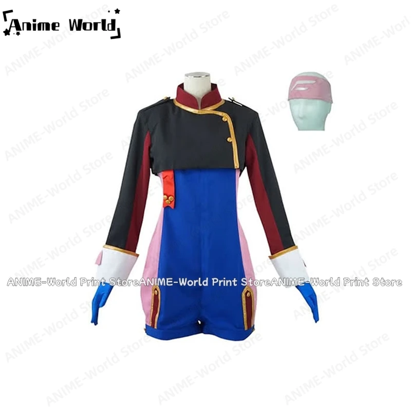 《Custom Size》Macross Frontier Clan Clan Mens Cosplay Costume Halloween Christmas