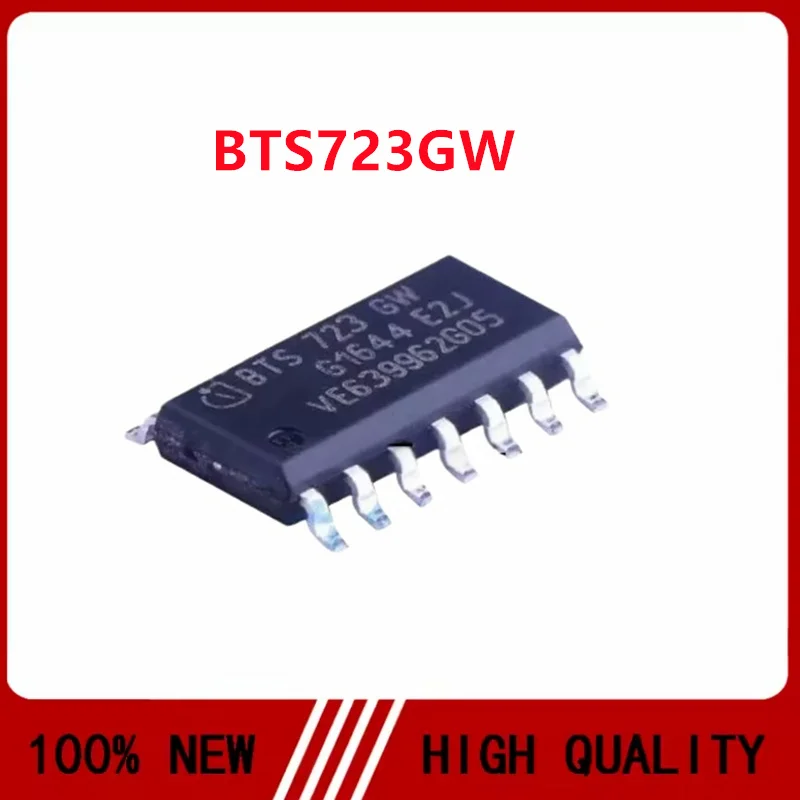 2PCS/LOT BTS723GW BTS723 BTS 723 GW SOP14 Chip controlador de puente