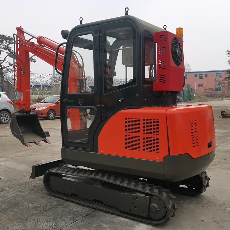 

Agricultural customization 3 ton Mini Excavator 2Ton Micro Crawler Digger 3000kg Hydraulic Small Excavators for sale