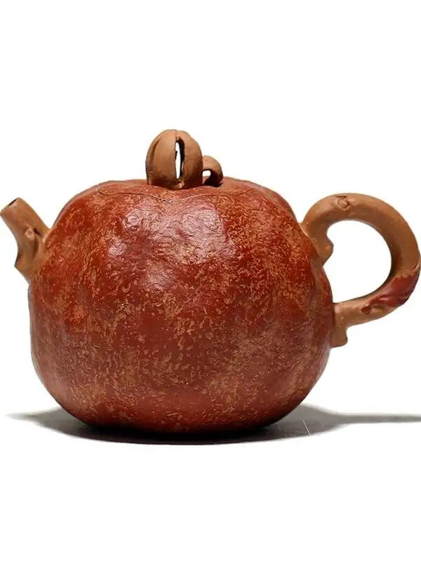 Yishan Hall Yixing Pure Handmade Imitation Bionics Clay Purple Sand Pomegranate Ml Gong Chun Pot Mid Autumn Festival Gift