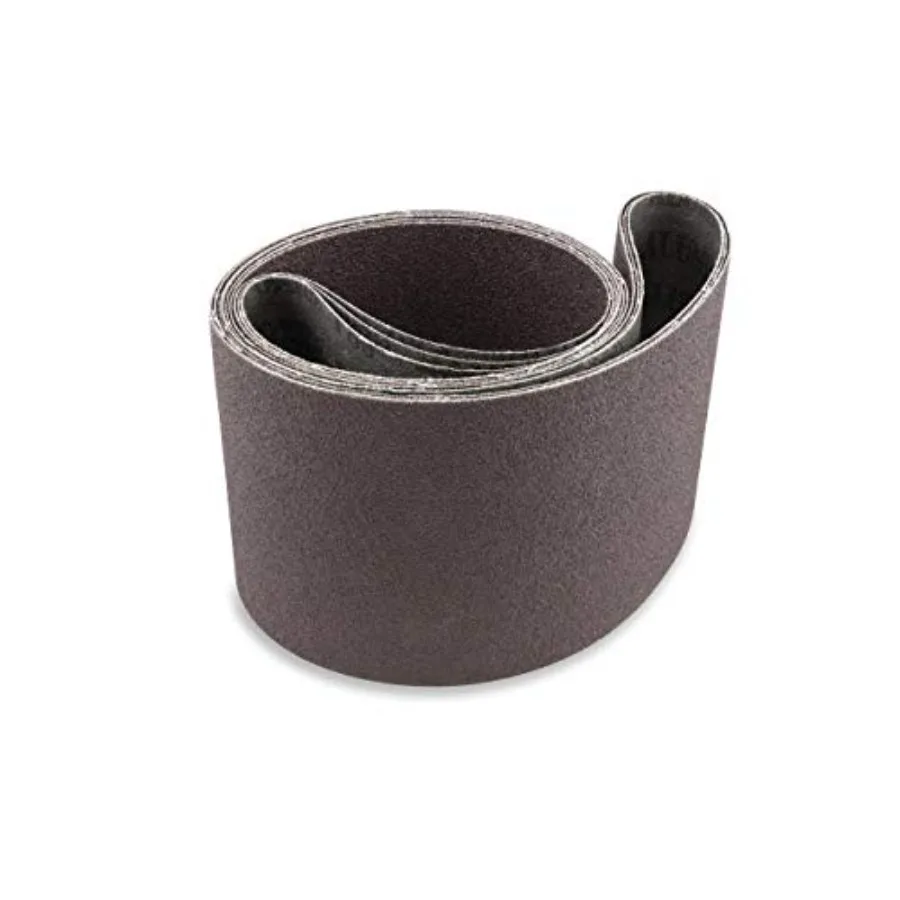

Red Label Abrasives 6 X 80 Inch 120 Grit Aluminum Oxide Premium Quality Multipurpose Sanding Belts Ideal for Woodworking Metal