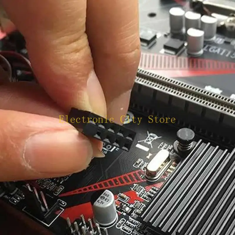 PC Computer Contable Contains Case Front Panel USB 3,5 mm PRZEDNIE USB2.0 WKRÓT KOŃCOWY PRZEDSTAWY MIKROFONY Kabel słuchawkowy