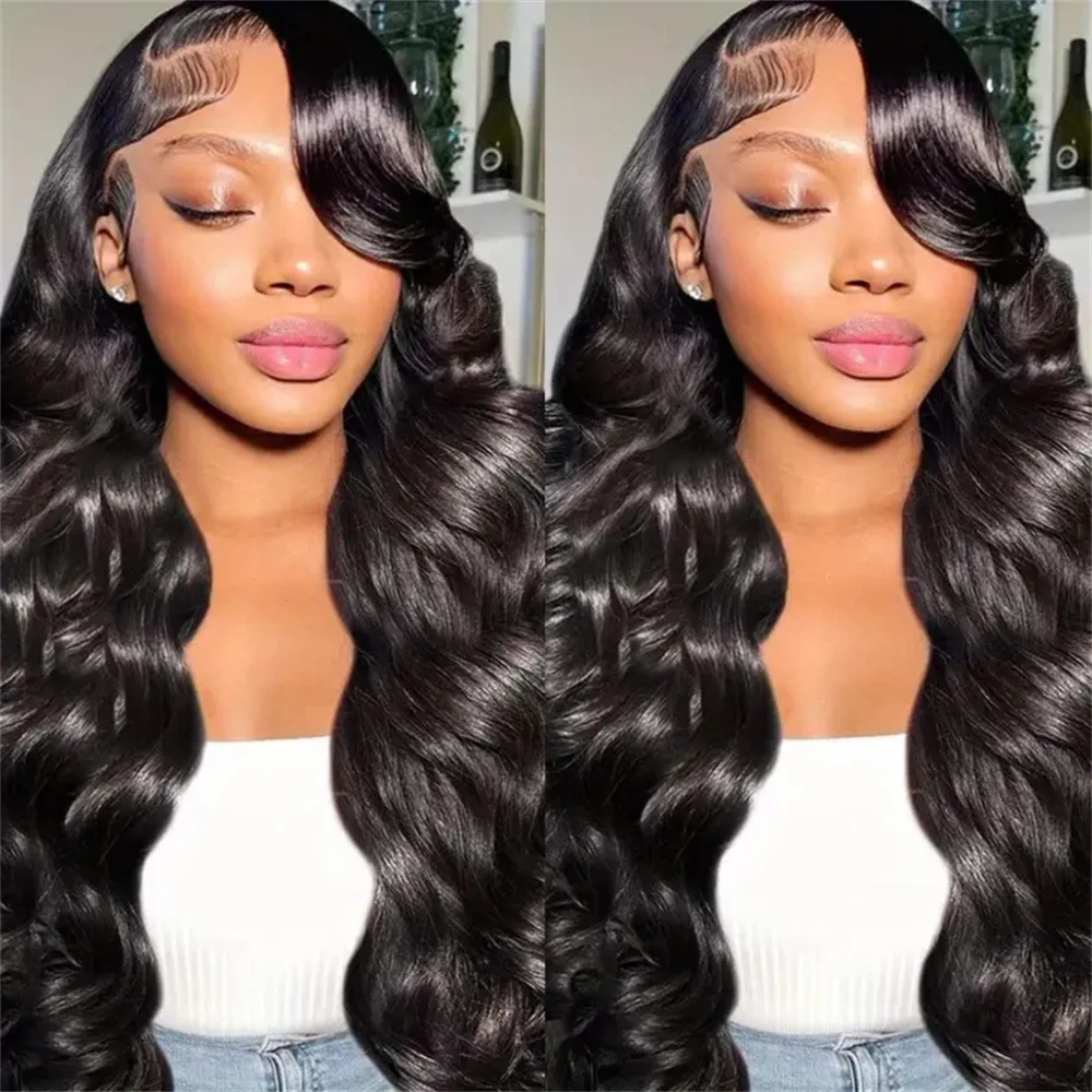 

Glueless Pre Plucked Wig Ready to Wear Body Wave 200 Density Fashion Wigs 13x4 13x6 Hd Lace Natural Color Funky Girl Wig Factory