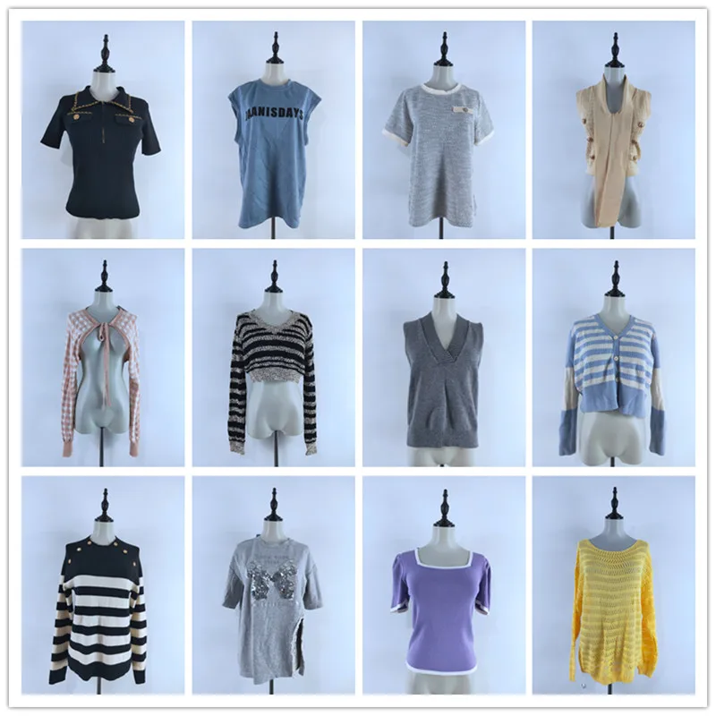 

Vintage Commute Sweater Warm Casual Unique High-End Feelings Sli Polyester Fiber round Ne ort Sve Striped Top
