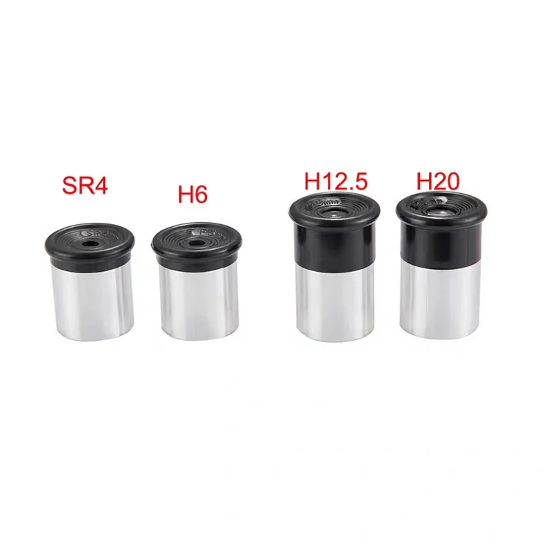 SR4 H6 H12.5 H20mm Series Eyepiece 0.965 Inch Astronomical Telescope Accessories High Magnification