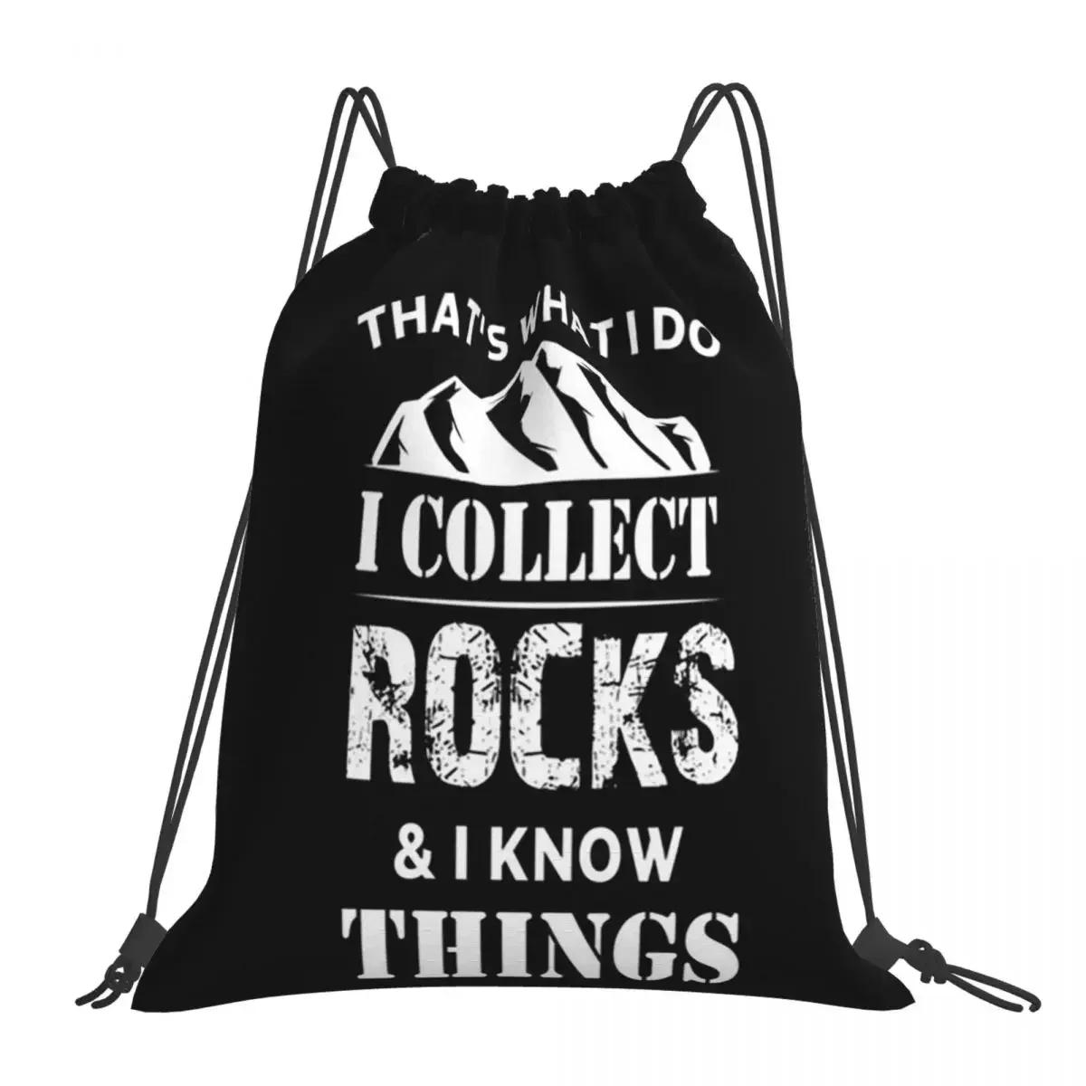 

Geology Funny Geologist Gift Backpacks Drawstring Bags Drawstring Bundle Pocket Sundries Bag BookBag For Man Woman Students