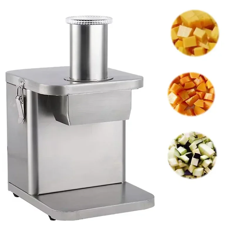 

'220V Vegetable Dicing Machine Commercial Vegetable Cutting Machine Carrot Potato Dicing Shredded Machine