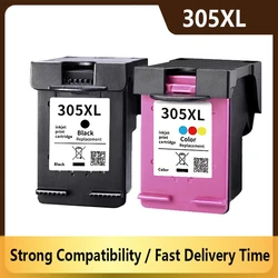 305XL Ink Cartridge Compatible for HP 305 XL DeskJet 2710 2730 2720 4110 4120 4130 4134 2320 Envy 6020 6022 6030 6032 Printer