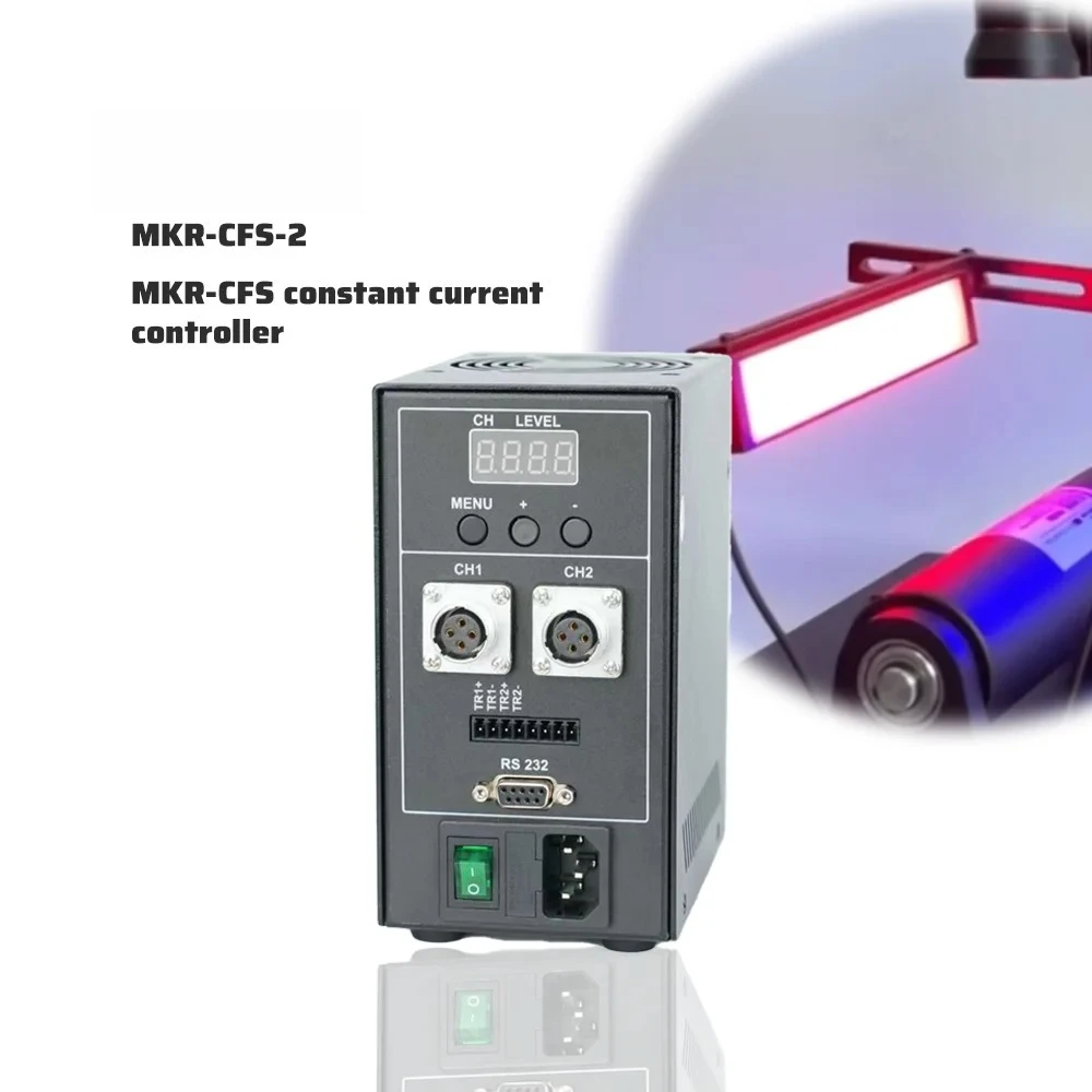 MUKEREN MKR-CFS 200W 2-Channel 5A Output Current 24V Aluminium Alloy PWM 4-core Aviation Plug Portable Durable Easy Installation