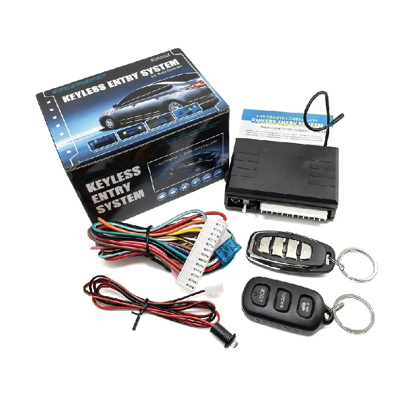 

Универсальная система бесключевого доступа, автомобильная сигнализация, оборудование, автомобильный пульт дистанционного управления, центральный комплект, дверной замок, запуск одной кнопкой