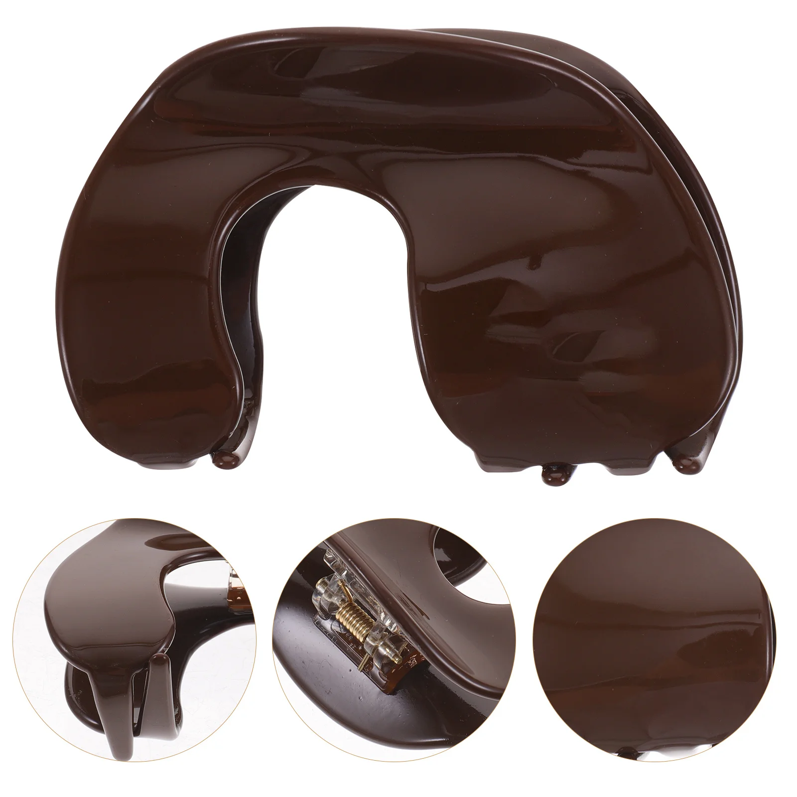 

Large Shark Clip Jumbo Claw Clamp For Thick Long Fine Women Girls U Shape Hair Jaw Clip Hair Accessories