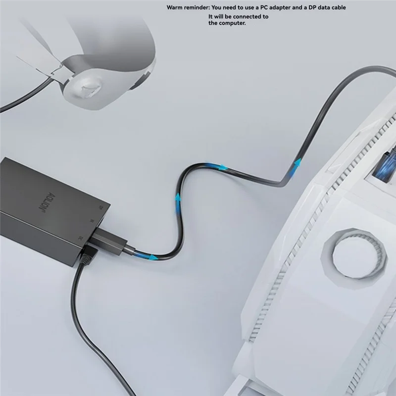 Smart-Aolion для PS VR2 Адаптер для ПК Компьютерный адаптер для Windows Конвертер для ПК для консоли PS5 для Steam VR Игровой адаптер Accessoi