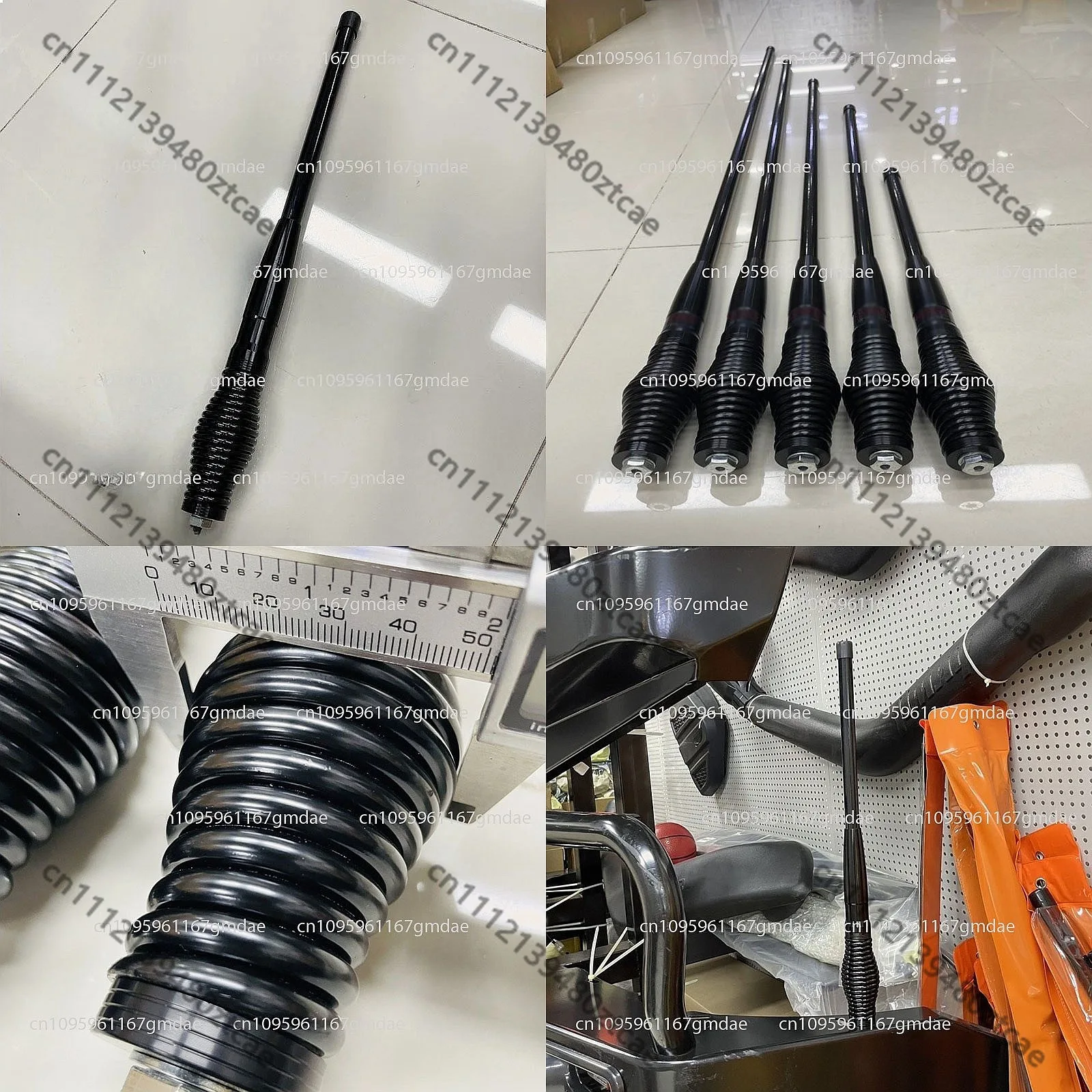 Short Dual-Band Mobile Antenna 80CM Thick Off-Road Vehicle Decorative Accessory